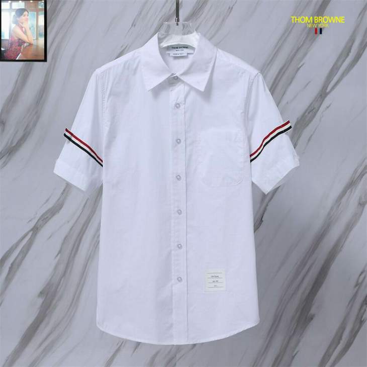 Picture of Thom Browne Shirts Short _SKUThomBrowneM-3XL12yn1228800